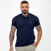 Camisa Polo Sallo Slim com Botão Manga Curta Masculina Camisa Polo Sallo Slim com Botão Manga Curta Masculina
