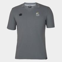Camisa Polo Santos 25/26 Viagem Umbro Masculina Camisa Polo Santos 25/26 Viagem Umbro Masculina