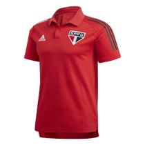 Camisa Polo São Paulo Vermelha Adidas Original