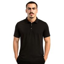 Camisa Polo Seda Gelo Masculina Manga Curta Poliéster