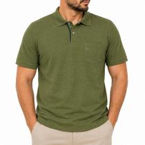 Camisa Polo Slim Manga Curta Masculina Ogochi 007541011 Verde Camisa Polo Slim Manga Curta Masculina Ogochi 007541011 Verde