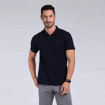 Camisa polo slim preto docthos