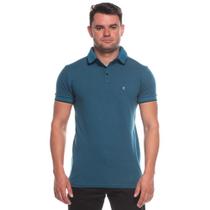 Camisa Polo Slim Teodoro Piquet Algodão Elastano Básica