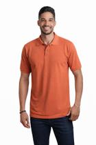 Camisa Pólo Terracota Piquet Premium 100% Algodão Masculina Camisa Pólo Terracota Piquet Premium 100% Algodão Masculina