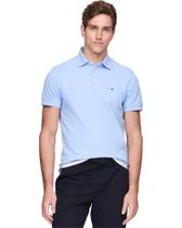 Camisa polo Tommy Hilfiger 1985 Slim de manga curta para homens