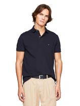 Camisa polo Tommy Hilfiger 1985 Slim de manga curta para homens