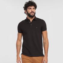 Camisa Polo Tommy Hilfiger Básica Masculina Camisa Polo Tommy Hilfiger Básica Masculina