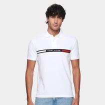 Camisa Polo Tommy Hilfiger Chest Insert Masculina Camisa Polo Tommy Hilfiger Chest Insert Masculina