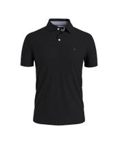 Camisa polo Tommy Hilfiger grande e alta de manga curta masculina