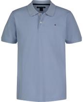 Camisa polo Tommy Hilfiger masculina de manga curta azul Ivy 18-20