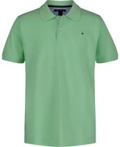 Camisa polo Tommy Hilfiger masculina de manga curta verde Ivy 10-12