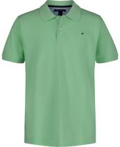 Camisa Polo Tommy Hilfiger Masculina Manga Curta - Ivy Green Ash 8Y