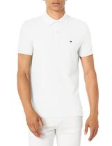 Camisa Polo Tommy Hilfiger Masculina - Regular Fit - Branca