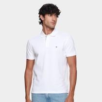 Camisa Polo Tommy Hilfiger Pique Placket Interest Masculina Camisa Polo Tommy Hilfiger Pique Placket Interest Masculina