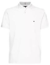 Camisa Polo Tommy Hilfiger Regular Fit Branca - Tamanho P