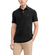 Camisa Polo Tommy Hilfiger Regular Fit Masculina - Preta