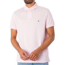 Camisa Polo Tommy Hilfiger Regular Rosa