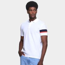 Camisa Polo Tommy Hilfiger Rwb Masculina Camisa Polo Tommy Hilfiger Rwb Masculina