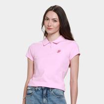Camisa Polo Tommy Hilfiger Script Feminina Camisa Polo Tommy Hilfiger Script Feminina