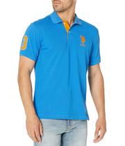 Camisa Polo U.S. Polo Assn. Slim Fit Sonic Blue Camisa Polo U.S. Polo Assn. Slim Fit Sonic Blue