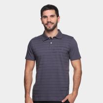 Camisa Polo Ultimato Listras Lettering Masculina