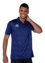 Camisa Polo Umbro TWR Graphic 90 Masculino - Marinho