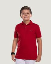 Camisa Polo Vermelha Masculina - Estilo e Conforto para o Seu Menino - Brink Link