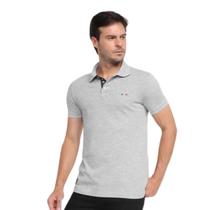 Camisa Polo Vih Triny Masculina Básica Industrie Piquet no Estilo Bordado França