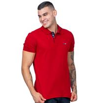 Camisa Polo Vih Triny Masculina Básica Industrie Piquet no Estilo Bordado França