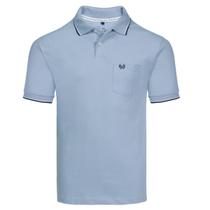 Camisa Polo Vilejack 100% Algodão Com Bolso