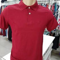 Camisa polo vinho