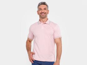 Camisa Polo Vista Magalu Meia Malha Listrada