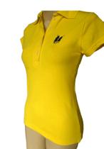 Camisa Polo Wear Feminino-5 botões-105173 AMARELO Tam. M