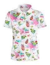 Camisa polo ZAJECT Funny de manga curta Quick Dry para mulheres Camisa polo ZAJECT Funny de manga curta Quick Dry para mulheres