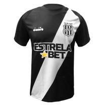 Camisa Ponte Preta II Diadora 2024 Preta/Branca