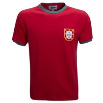 Camisa Portugal 1960 Liga Retrô Vermelha M Camisa Portugal 1960 Liga Retrô Vermelha M
