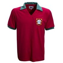 Camisa Portugal 1972 Liga Retrô Vermelha M