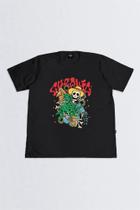 Camisa preta com estampa cronic