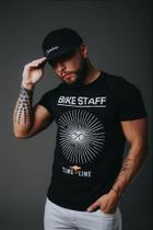 Camisa preta Time Line Confortavel