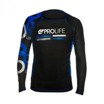 Camisa pro life lycra com proteção solar 702 azul m
