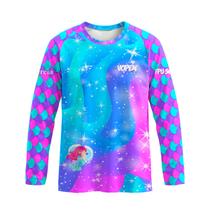 Camisa Proteção Solar Infantil - Sereia