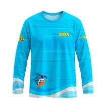 Camisa proteção Solar Intantil - Surfing Shark