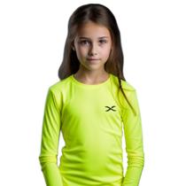 Camisa Proteção Solar Uv+50 Camiseta 2 Ate 16 Anos Infantil Segunda Pele