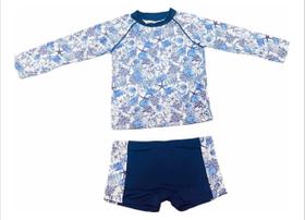 Camisa Proteção Uv Infantil Camiseta+sunga Grow Up Camisa Proteção Uv Infantil Camiseta+sunga Grow Up
