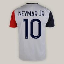 Camisa PSG 10 Neymar Jr Infantil Branca - Balboa