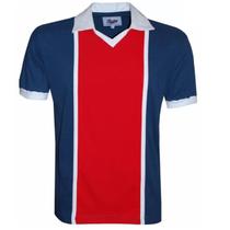 Camisa PSG 1982 Liga Retrô Azul e Vermelha