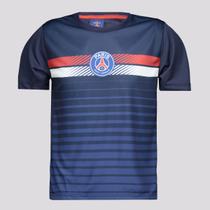 Camisa PSG Chalk Infantil Azul Marinho