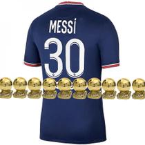 Camisa PSG No. 30 Messi 2021-2022 Adulto (M)