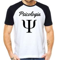 Camisa psicológica psicólogo camiseta curso faculdade