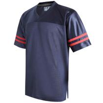Camisa Pullonsy azul marinho de futebol vintage 3XL